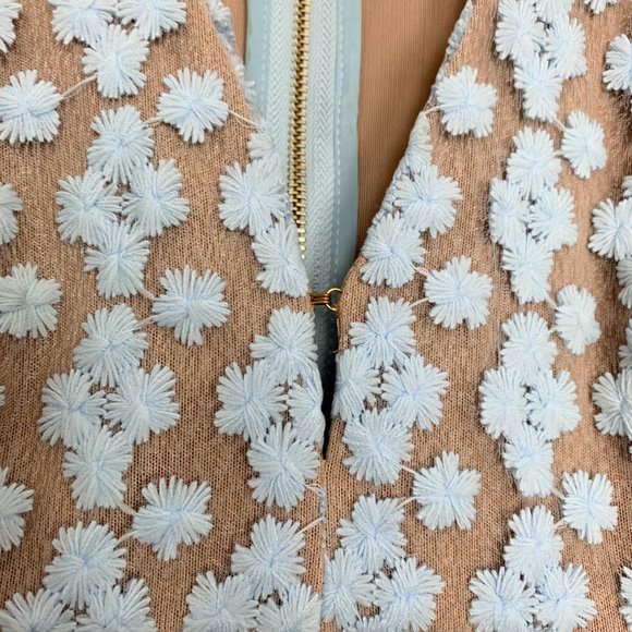 Bronx And Banco Blue Amsonia Lace Dress Size Medium - Picture 8 of 14